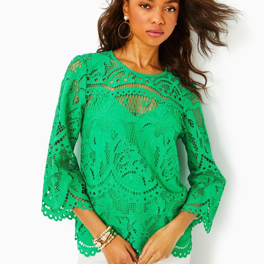 NWT Lilly Pulitzer Oaklynn Tunic Blouse with Cami